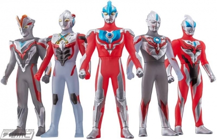 ウルトラヒーローシリーズからギンガ、ビクトリー、エックス、オーブ
