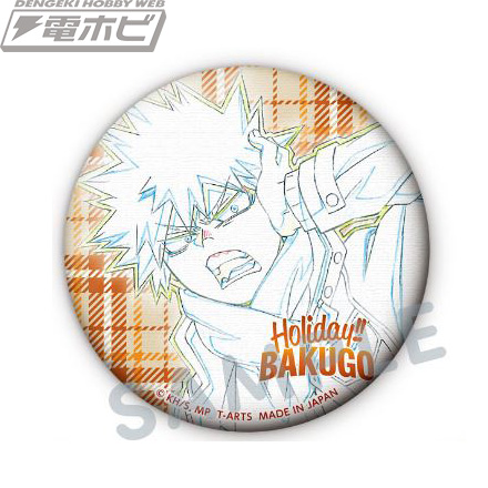 僕のヒーローアカデミア』の缶バッジは第14弾！描き下ろし線画アートで