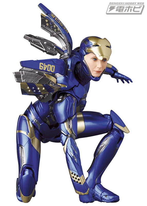 アイアンマンの頼れるパートナー！「レスキュー」がアクション