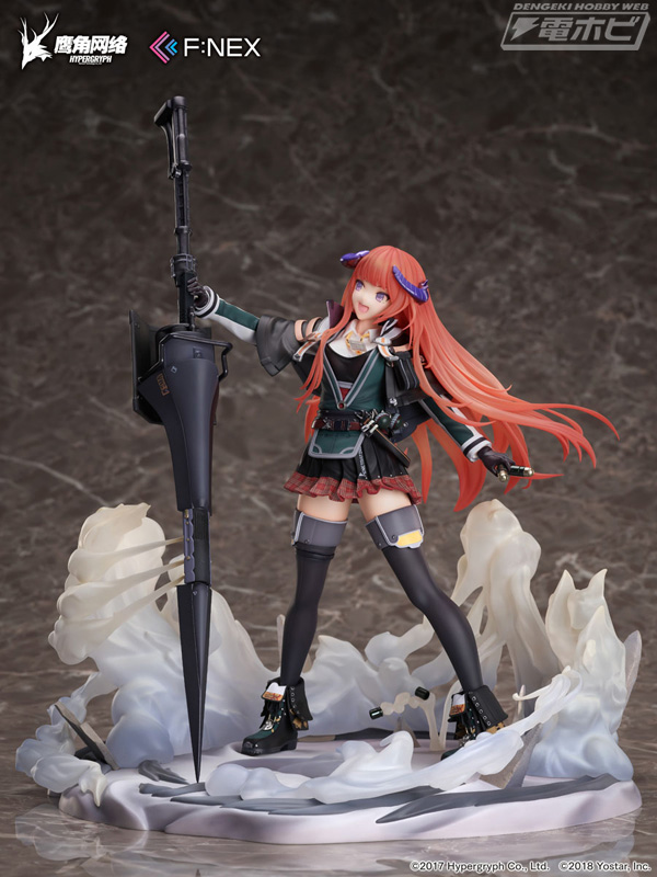 愛用の破城矛とともに明るくパワフルな笑顔で登場！『アークナイツ