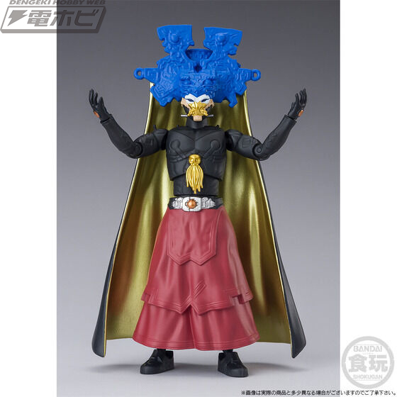 仮面ライダーW』ミュージアムの幹部・園咲家の面々が食玩アクション