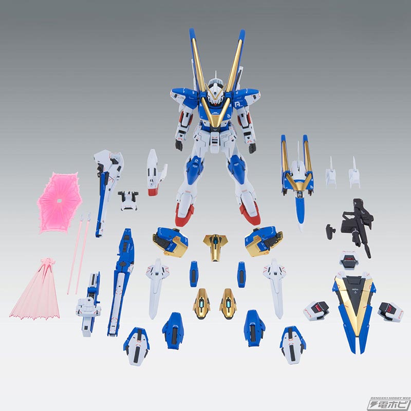 ガンプラ「MG V2アサルトバスターガンダム Ver.Ka」と「RE/100
