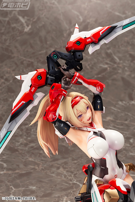メガミデバイス』朱羅 弓兵が圧倒的存在感の2/1スケールフィギュアと