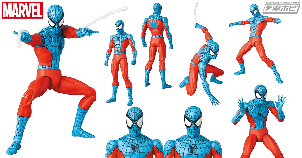 スパイダーマンが悪に染まった!?青いスーツの「ウェブマン」が