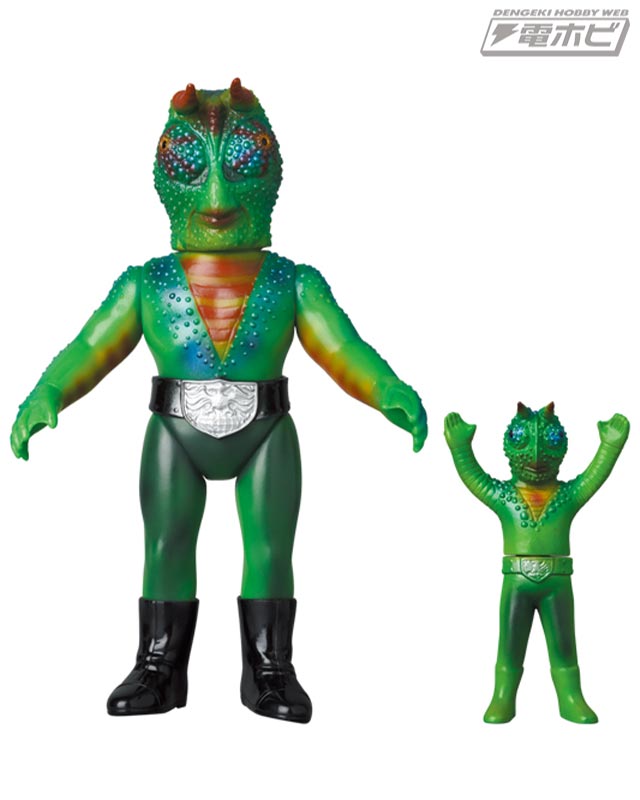 東映レトロソフビコレクションにキングサイズの「ザンブロンゾ」が襲来