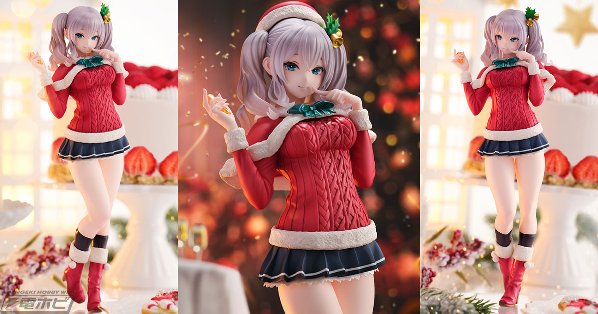 悪戯っぽい笑顔が可愛い！『艦これ』鹿島がクリスマス衣装でフィギュア