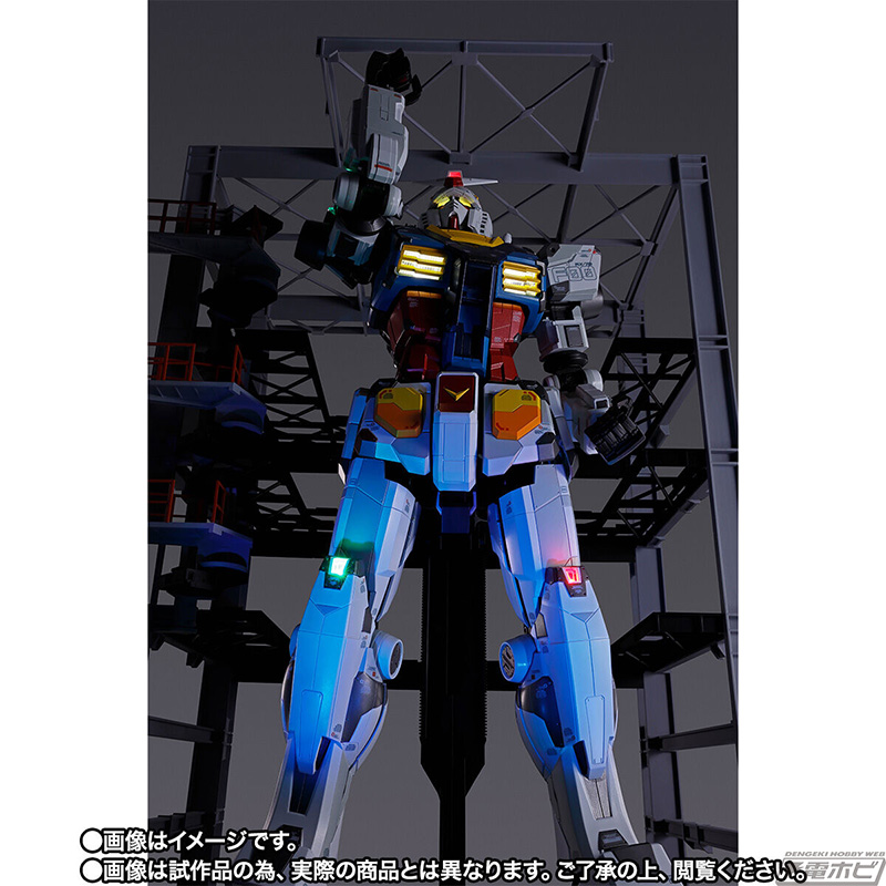 動くガンダム」を約370ミリの巨躯で再現！フィギュア「DX超合金 GUNDAM