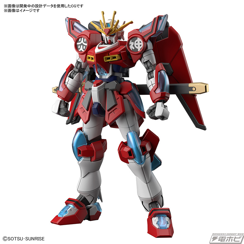 ガンダムビルドメタバース』のガンプラ「EG ラーガンダム」や「HG 神