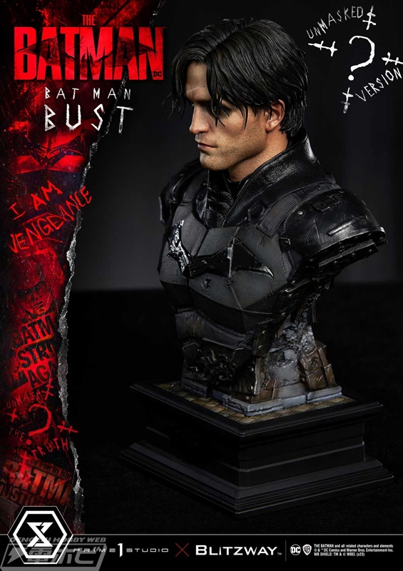 THE BATMAN -ザ・バットマン-』バットマンの胸像がプライム1スタジオの