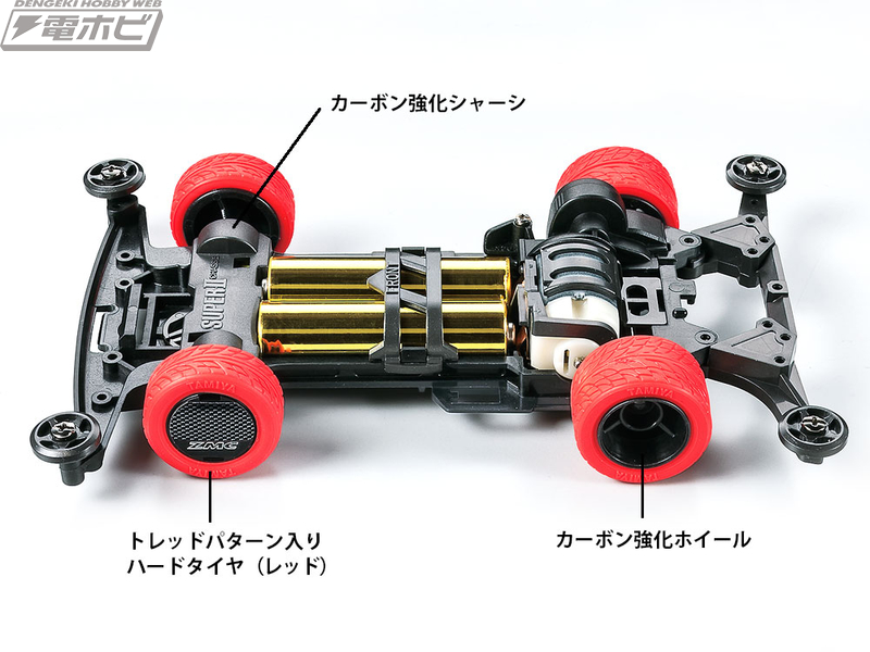 タミヤより、強度を追求した素材のフルカウルミニ四駆「ネオトライ