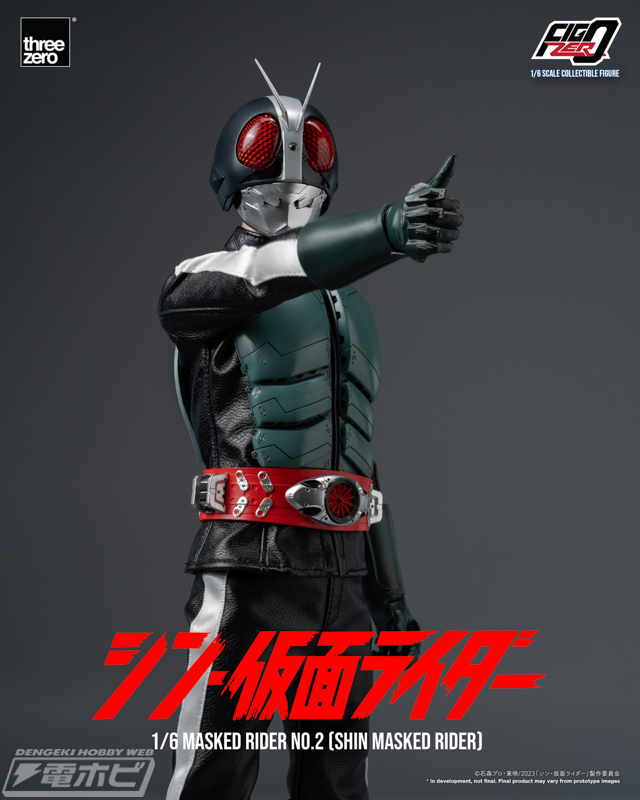 シン・仮面ライダー』仮面ライダー第2号と第2号用変形サイクロン号が