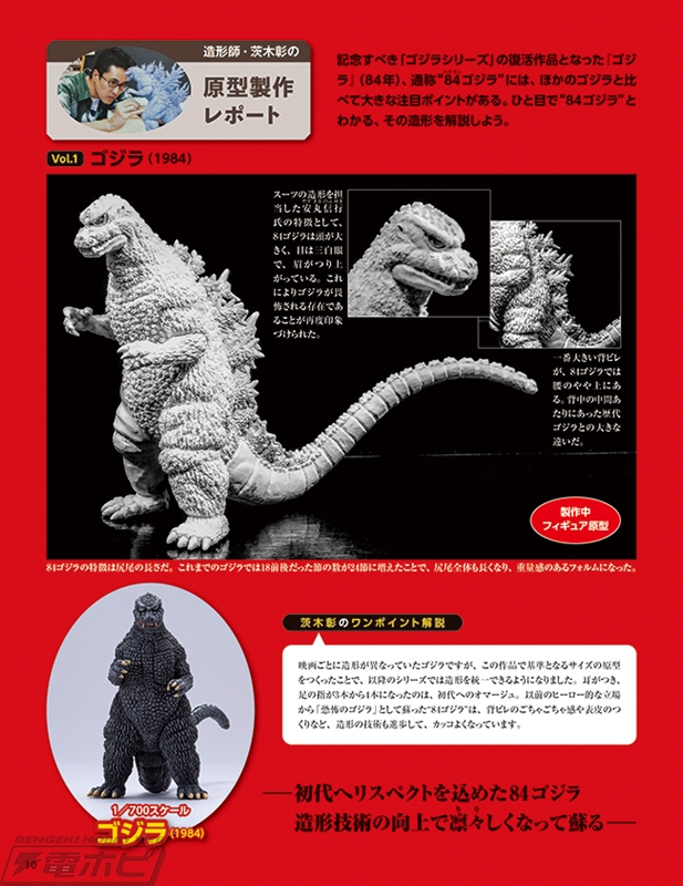 ゴジラたち東宝怪獣が初の1/700統一スケールでフィギュア化！隔週刊