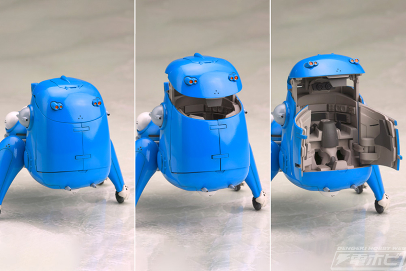 草薙素子やバトー、ミキのフィギュアが付属！『攻殻機動隊』1/35