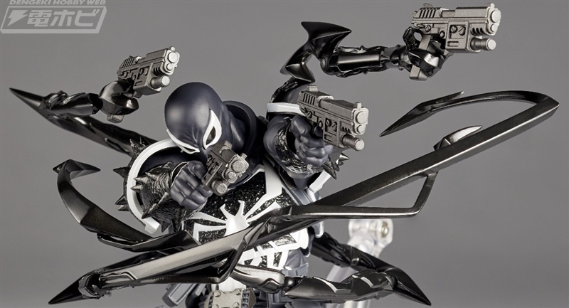 エージェントヴェノムが可動フィギュア「リボルテック アメイジング