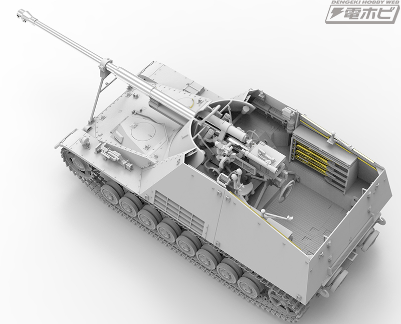 迫力の長砲身が大物を喰らう！ドイツ軍自走砲「Sd.Kfz.164 ナース