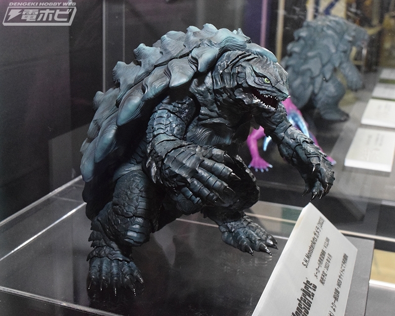 GAMERA -Rebirth-』S.H.MonsterArts ガメラ（2023）が展示！ムービー