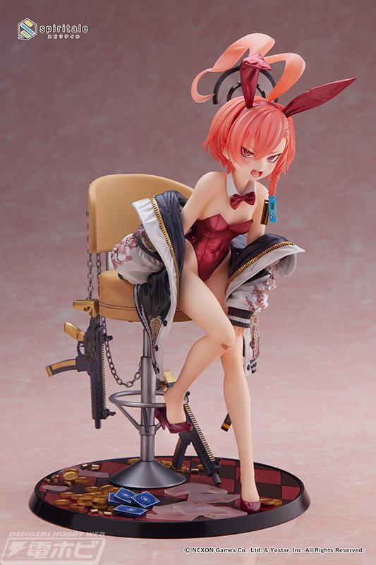 ブルーアーカイブ』美甘ネルが大胆バニーガール姿でフィギュア化
