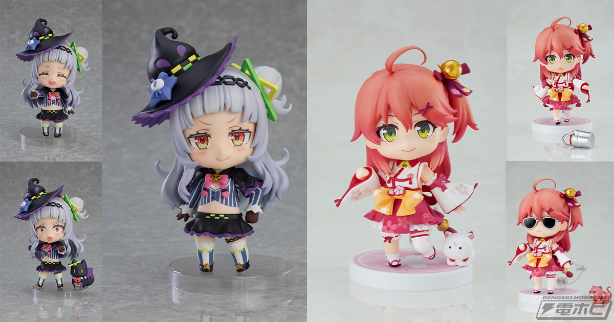 ホロライブ』さくらみこ＆紫咲シオンのねんどろいどがGOODSMILE ONLINE