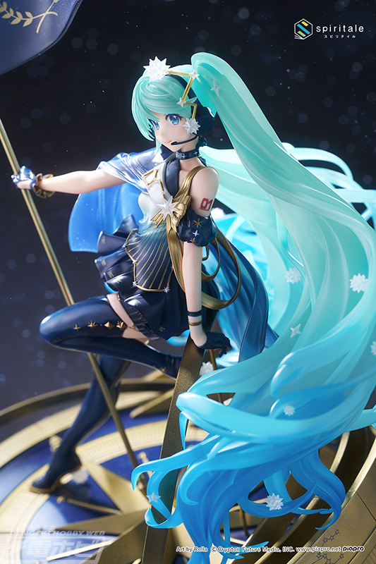 初音ミクがポラリス（北極星）をモチーフにフィギュア化！美しい