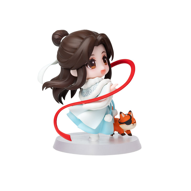 天官賜福』花城と謝憐のかわいいデフォルメフィギュアが登場！鼬や狐の