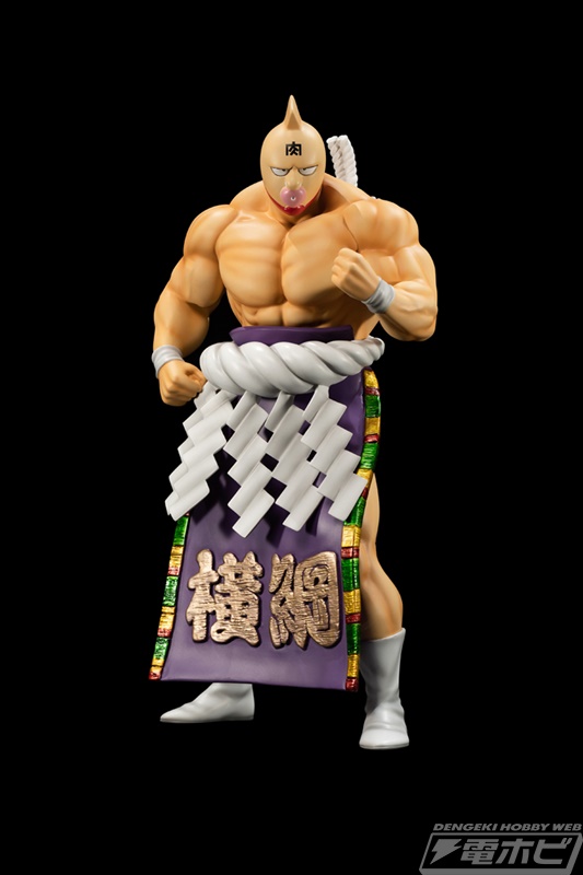 鋼の肉体を迫力の造形で再現！『キン肉マン』化粧まわしを締めた