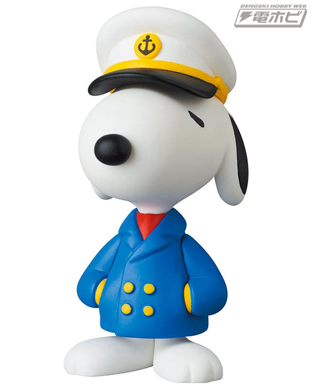 PEANUTS』の完成品フィギュア「UDF」は第16弾！船長スヌーピーにジョー