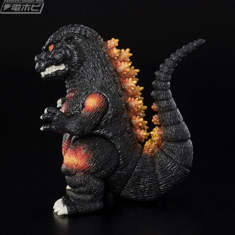 ゴジラのソフビフィギュアシリーズ「Fantazzzy TOYS」第2弾に