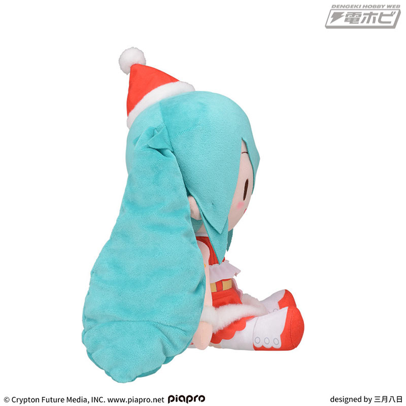 初音ミク」が2023年もクリスマスをお祝い♪2種のぬいぐるみと
