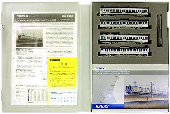 公式]鉄道模型(92582JR 415-1500系近郊電車 (常磐線・グレー床下) 4両