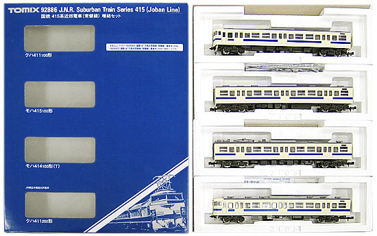 公式]鉄道模型(92886国鉄 415系 近郊電車 (常磐線) 4両増結セット)商品