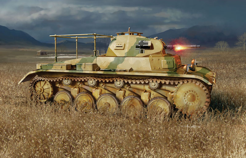 1/35 WW.II ドイツ軍 Pz.Beob.Wg.IIAusf.A-C II号戦車砲兵観測車タイプ