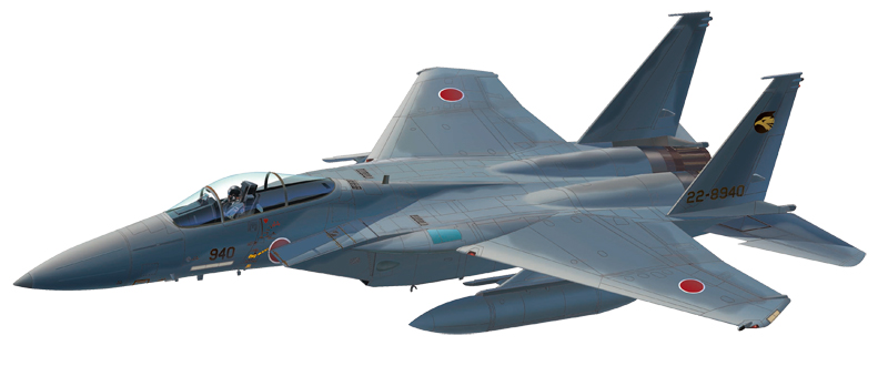 1/72 航空自衛隊 主力戦闘機 F-15J イーグル 近代化改修機 形態I型／II