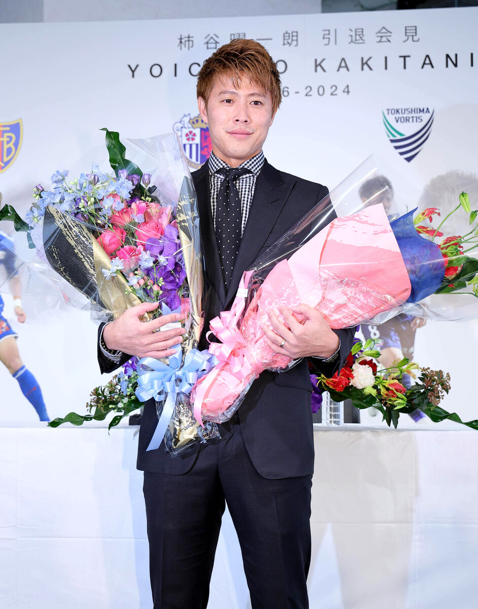 元日本代表FW柿谷曜一朗が号泣の引退会見〈4〉 C大阪背番号8への