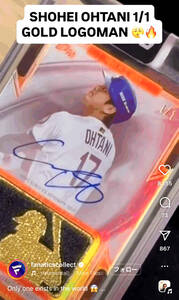 大谷翔平のベースボールカード史上で最高額約4億6500万円落札