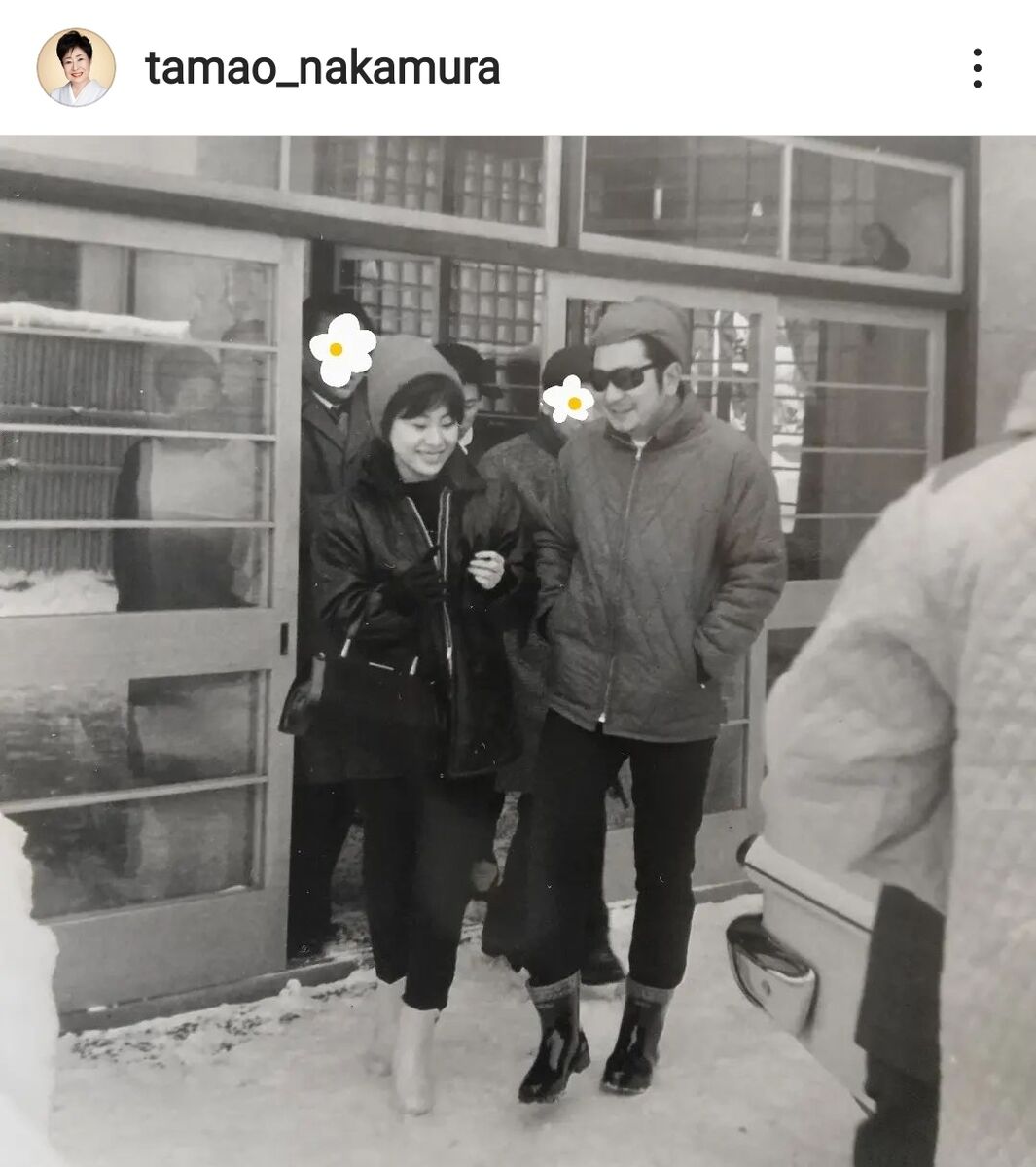 中村玉緒、夫・勝新太郎さんとの秘蔵ショット公開「私も綺麗なときです