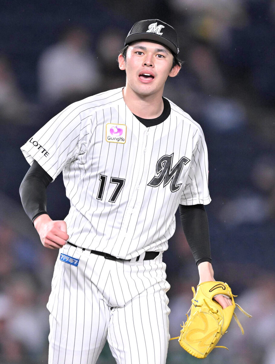 ロッテ】佐々木朗希、投手3冠 規定回到達で防御率1・50、107奪