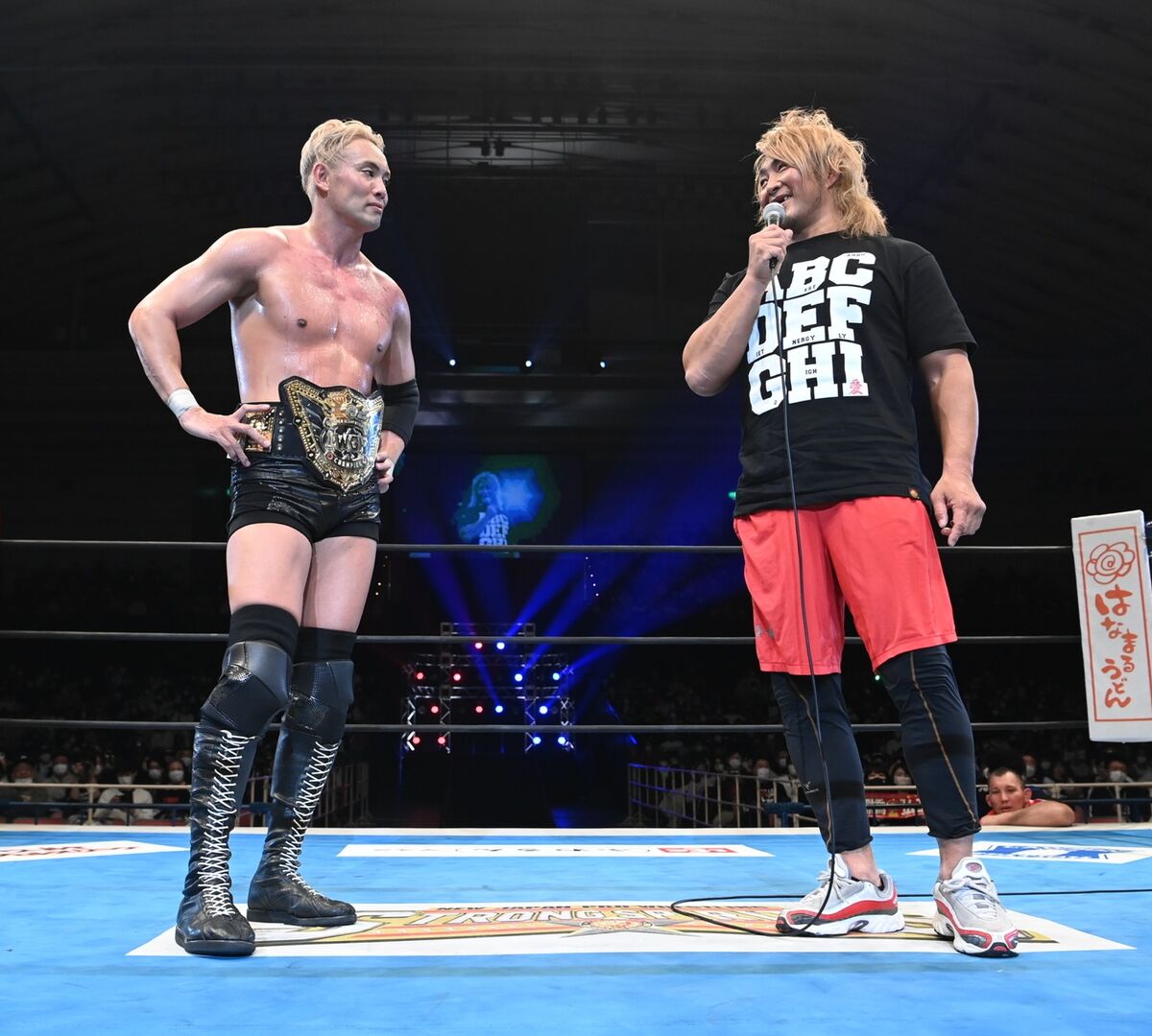 オカダ・カズチカ、次期挑戦者・棚橋弘至を挑発「最後の挑戦だと思って