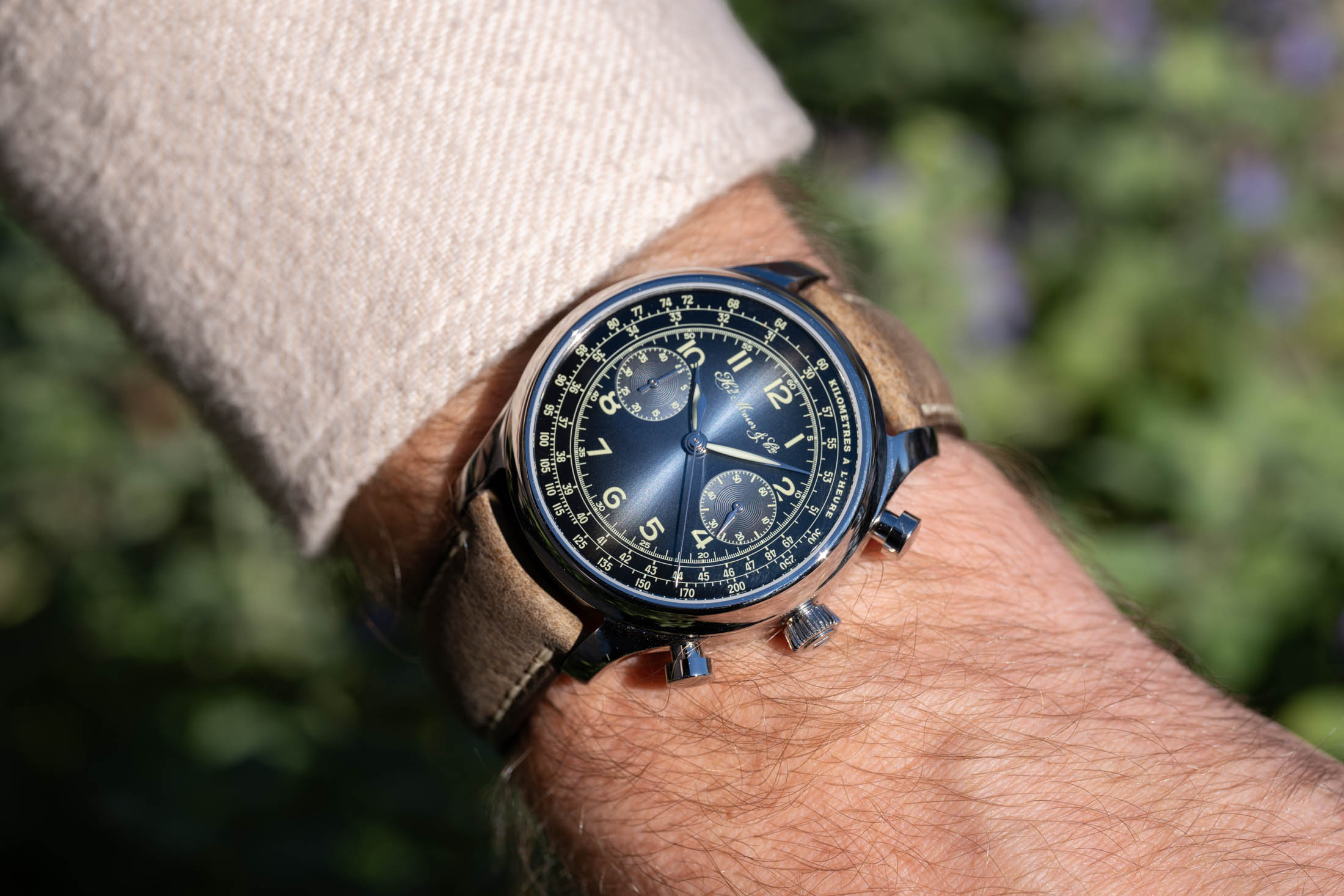 Hands-On: The H. Moser & Cie. x Massena Lab Endeavour Chronograph