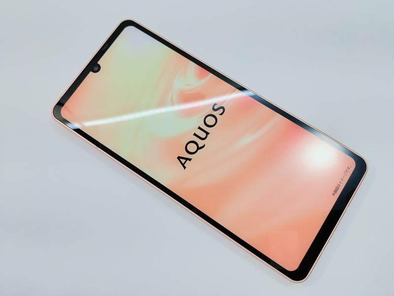 au SHG05 AQUOS sense6 モックアップ 3色セット