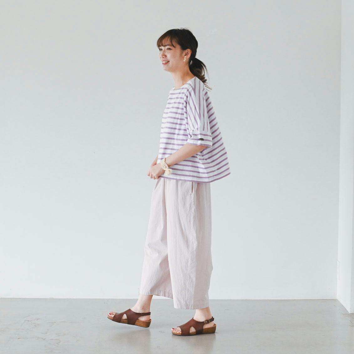 着用レビュー】髙橋美賀さんとつくったピンクのトップスとパンツを、6