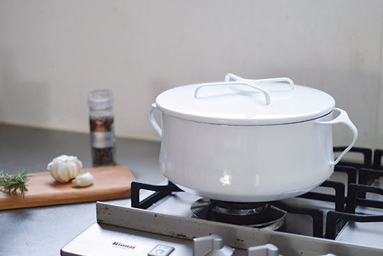 まもなく終了】DANSK/ダンスク/コベンスタイル2/両手鍋23cm（白