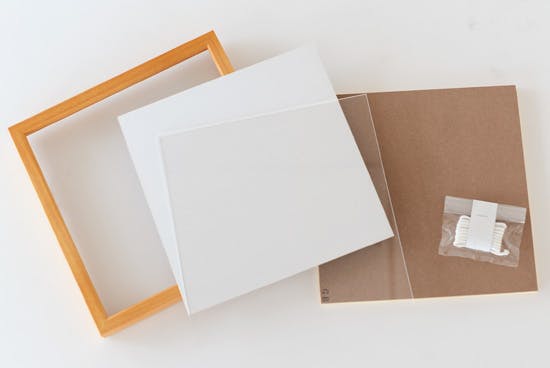 ポスター用の額(20cm×20cm) - 北欧、暮らしの道具店