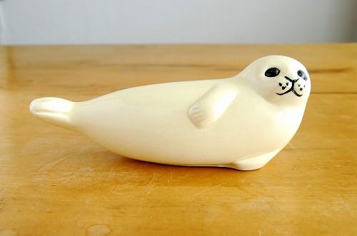 取扱い終了】Lisa Larson/リサ・ラーソン/オブジェ/アザラシ（M