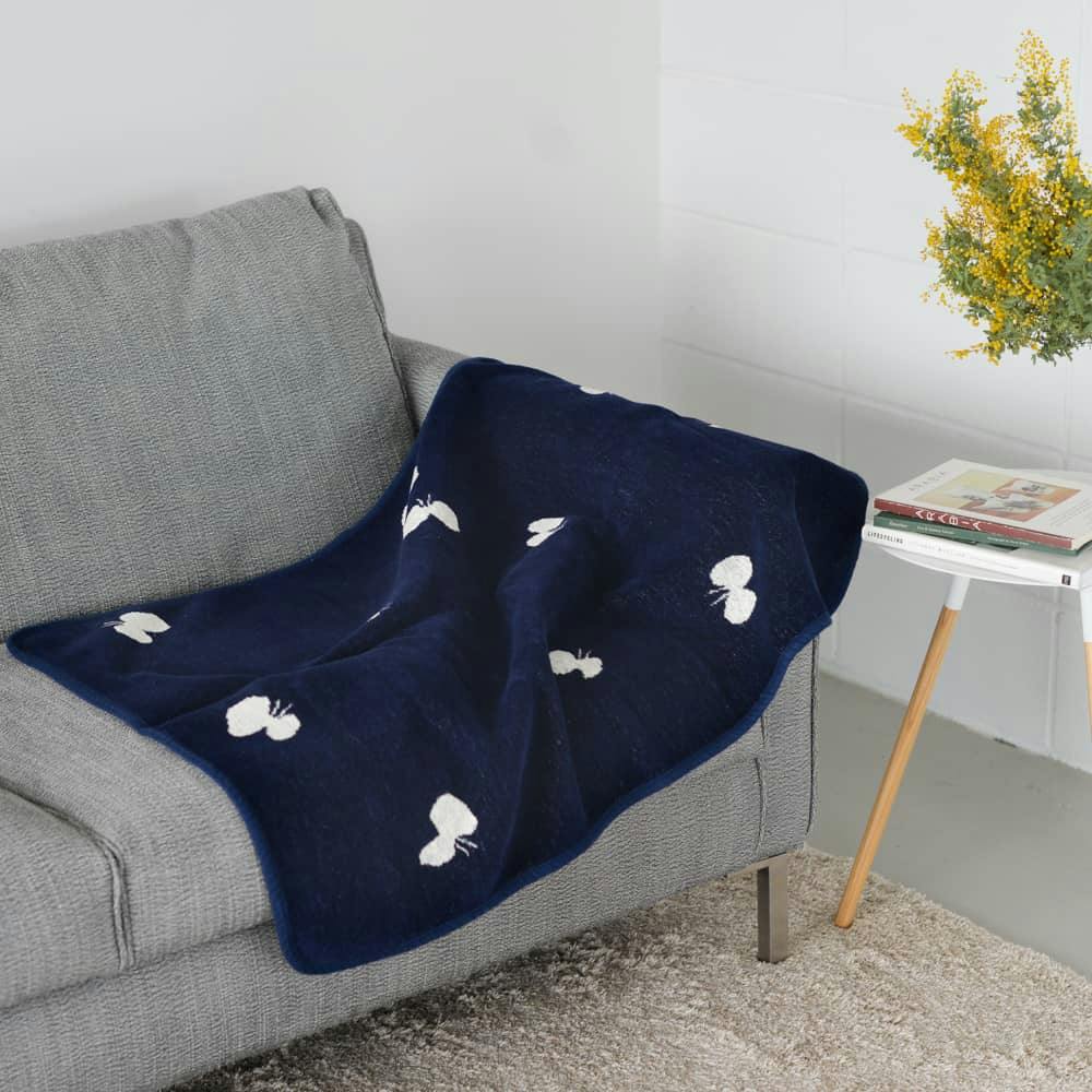 KLIPPAN×mina perhonen / コットンミニブランケット / CHOUCHO - 北欧