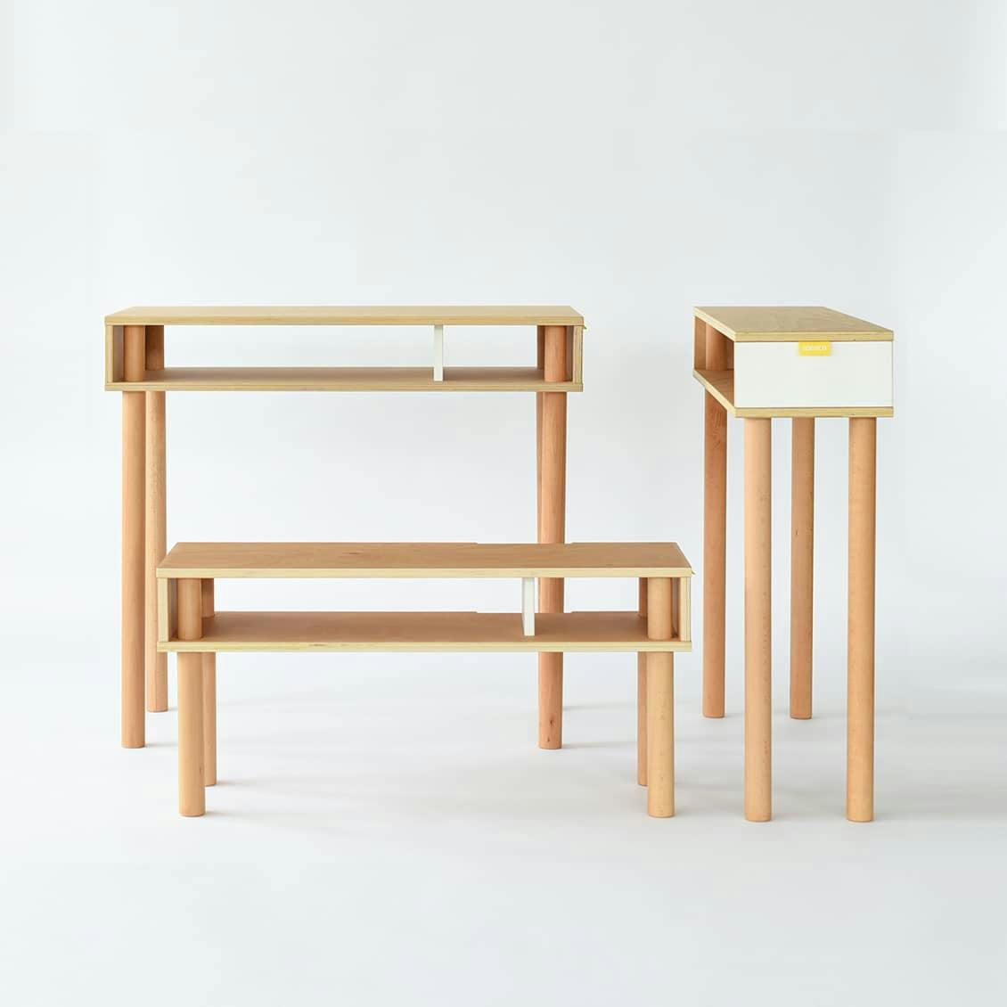 ideaco/Pallet/スリムデスク - 北欧、暮らしの道具店