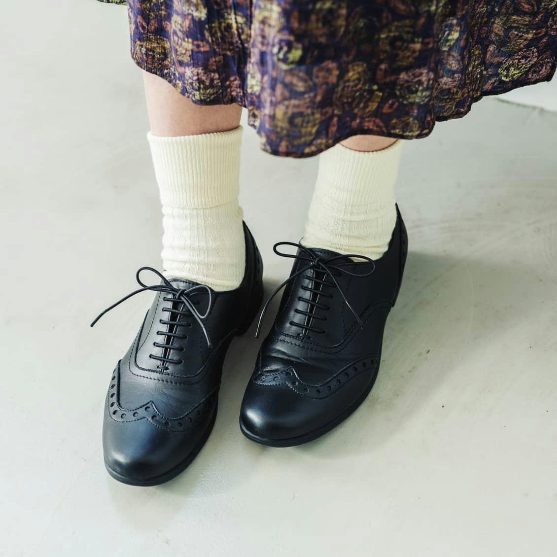 chausser / ショセ / ウイングチップ レザーシューズ（全5サイズ