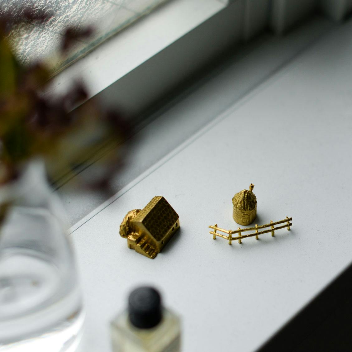 穀雨 / 真鍮のオブジェ / 羊飼いの納屋 - 北欧、暮らしの道具店