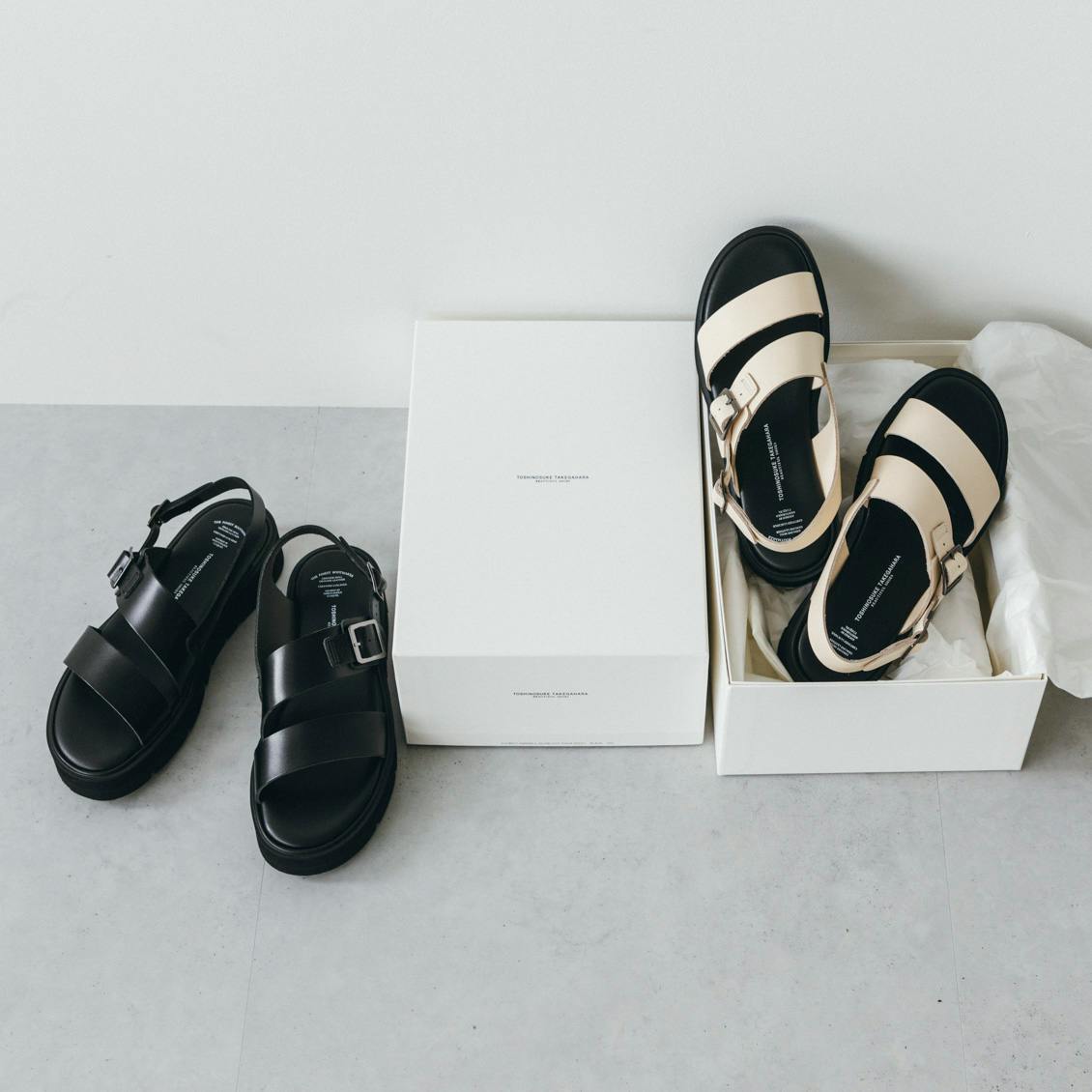 BEAUTIFUL SHOES / ビューティフルシューズ / レザーベルトサンダル