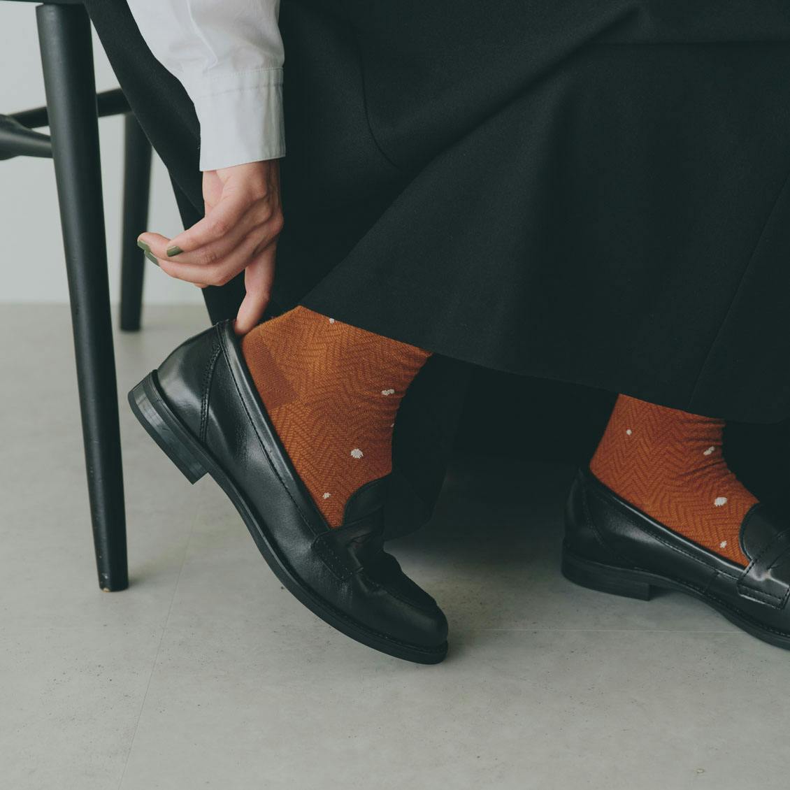 ENESS / エネス / コインローファー / ブラック・ブラウン（全6サイズ