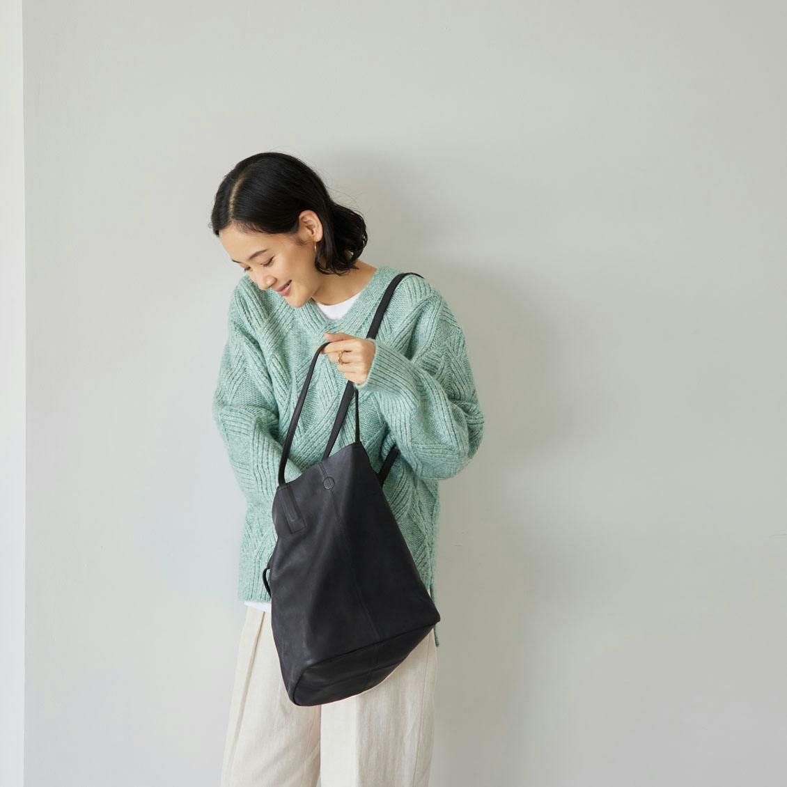 Morphée / モルフェ / ゴートレザーバッグ（Mサイズ） - 北欧、暮らし